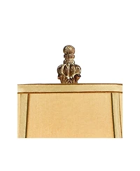 Regency Hill French Traditional 62" Tall Standing Floor Lamps Set of 2 Lights Candlestick Faux Wood Finish Living Room