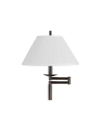 Regency Hill Gabrielle Modern 60 1/2" Tall Standing Floor Lamp Adjustable Swing Arm Metal Bronze Finish