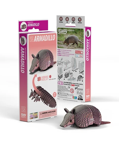 Eugy Armadillo 3D Puzzle