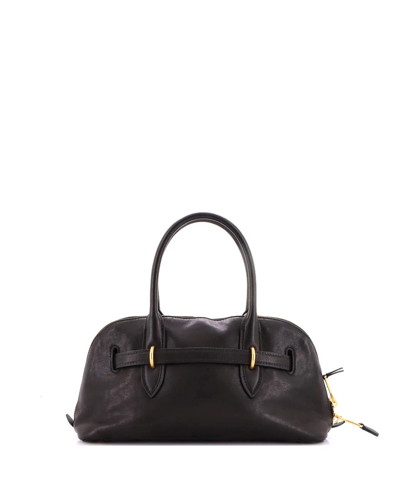 Pre-Owned Miu Miu Regular Aventure Top Handle Bag Leather