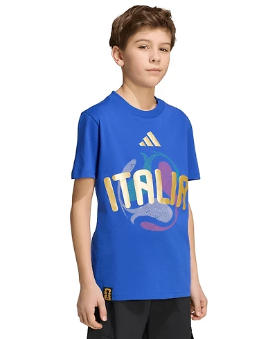 adidas Boys' Fifa World Cup 2026 Italy Short-Sleeve T-Shirt