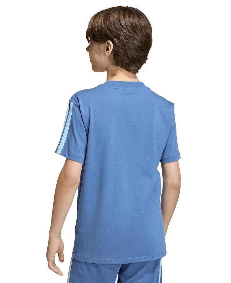 adidas Big Boys' and Girls' Argentina Dna Short-Sleeve T-Shirt