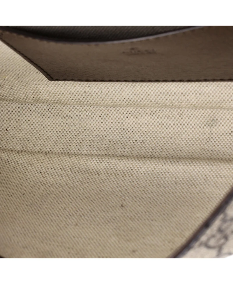 Pre-Owned Gucci Mini Ophidia Envelope Flap Shoulder Bag Gg Coated Canvas