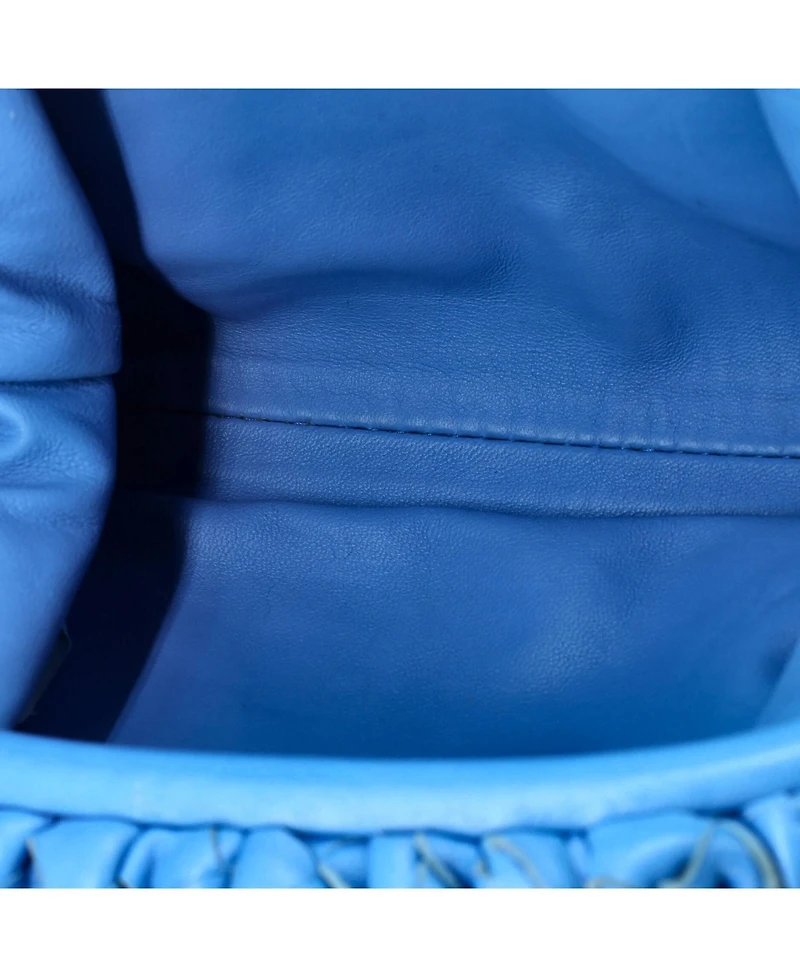 Pre-Owned Bottega Veneta Mini The Pouch Intrecciato Nappa