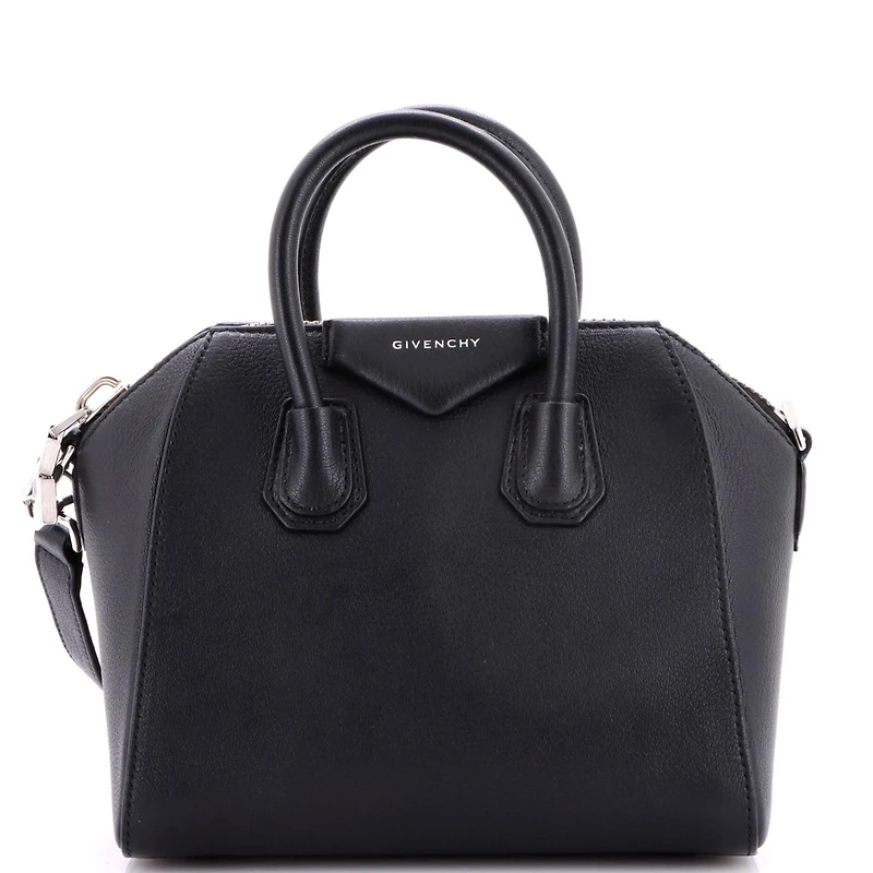 Pre-Owned Givenchy Mini Antigona Bag Leather