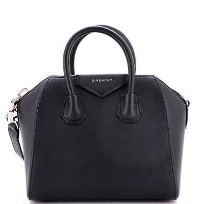 Pre-Owned Givenchy Mini Antigona Bag Leather