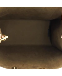 Pre-Owned Fendi Medium Sunshine Shopper Tote Zucca Embossed Leather