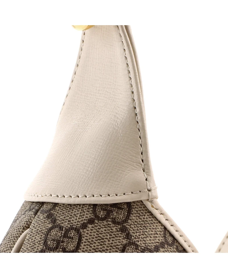 Pre-Owned Gucci Small Jackie 1961 Hobo Gg Coated Canvas
