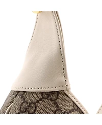 Pre-Owned Gucci Small Jackie 1961 Hobo Gg Coated Canvas