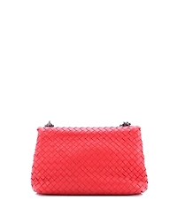Pre-Owned Bottega Veneta Small Olimpia Crossbody Bag Intrecciato Nappa