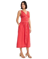 Donna Morgan Women's Isla Lined Midi Dress
