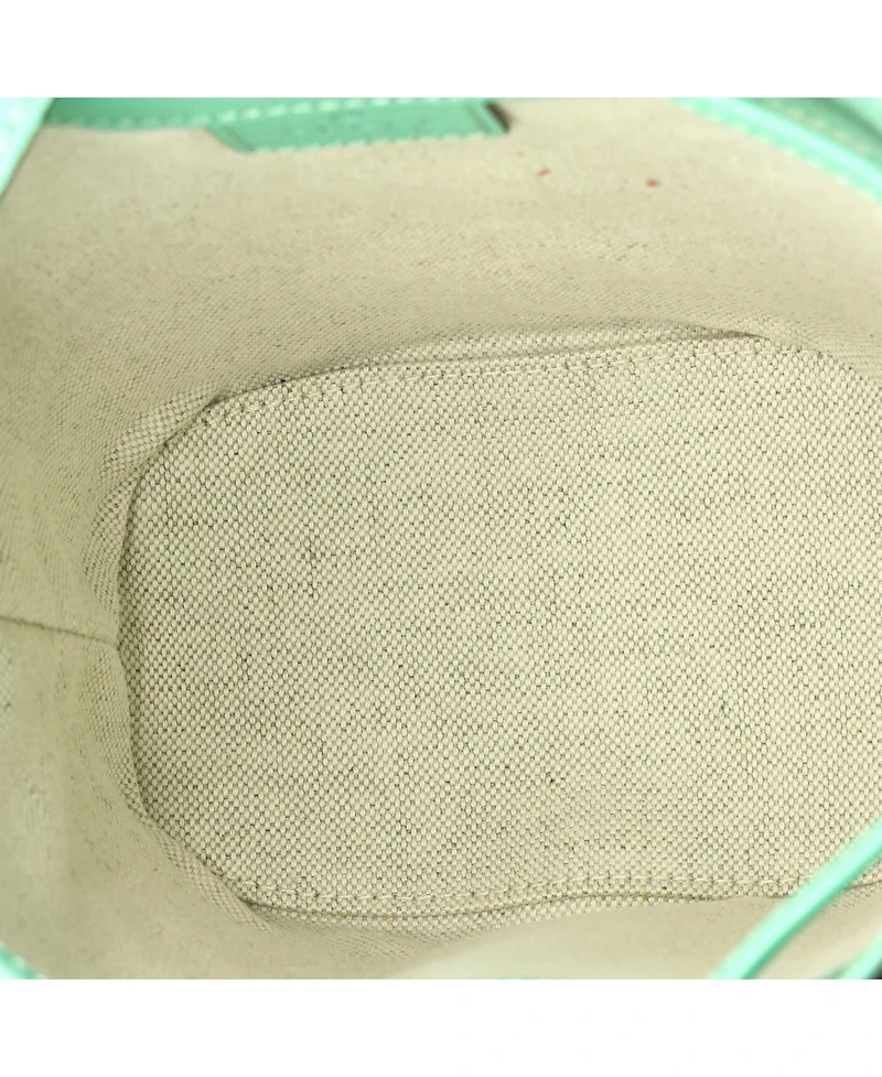 Pre-Owned Gucci Mini Ophidia Bucket Bag Leather