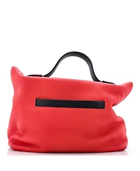 Pre-Owned HERMES 35 24/24 Bag Bicolor Togo with Swift