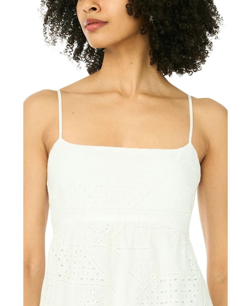 1.state Women's Sleeveless Square Neck Maxi Dress