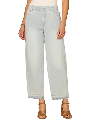 Democracy Women's Relaxed Barrel Leg Jeans