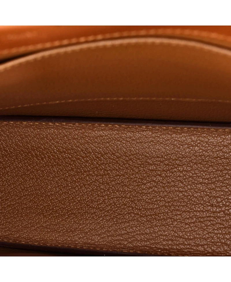 Pre-Owned HERMES 24 Sacabar Shoulder Bag Doblis Suede and Swift