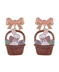 Hallmark Easter Basket and Bunny Earrings