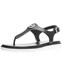 Michael Kors Women's Val Thong Round Toe Flat Sandals