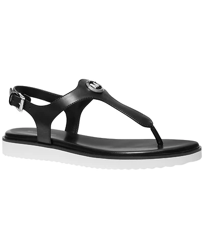 Michael Kors Women's Val Thong Round Toe Flat Sandals