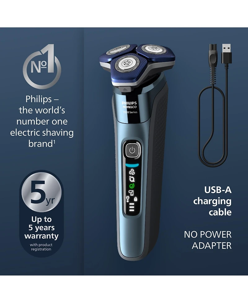 Philips Norelco Shaver 7900 with Uv Sanitizing Cube