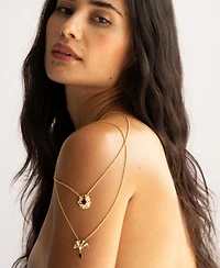 Sereia Official Clara Necklace 18K Gold over brass