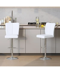 Rainsken Adjustable Bar Stools Set of 2