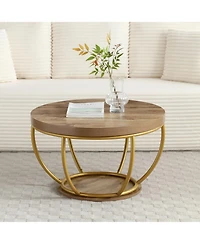 Rainsken 31" Round Coffee Table