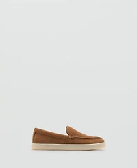 Mango Men's Split Leather Shoes