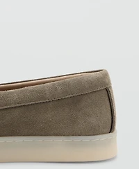 Mango Men's Split Leather Shoes