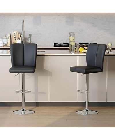 Rainsken Adjustable Bar Stools Set of 2