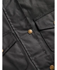 Celtic & Co. Women's British Waxed Cotton Belted Jacket