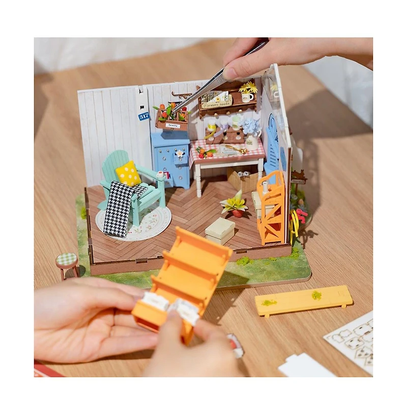 Flash Popup Diy 3D Wood Puzzle: Dreamy Garden House 296 pieces