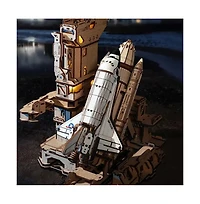 Flash Popup 3D Puzzle Space Shuttle 446pcs Diy Gears Move