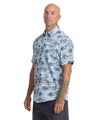 Quiksilver Waterman Men's Retreat Tech Woven Collared Shirt