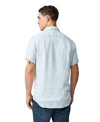 Rodd & Gunn Men's Glenene Short Sleeve Sport Fit Linen Shirt