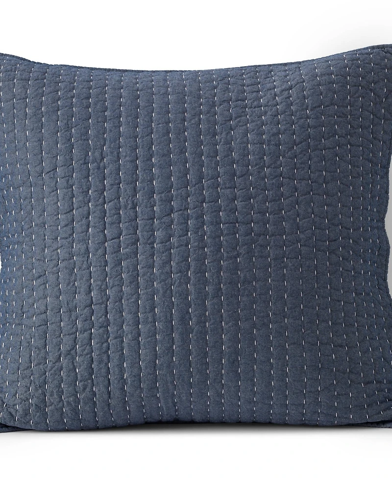 Lands' End Seed Stitch Quilted Pillow Sham