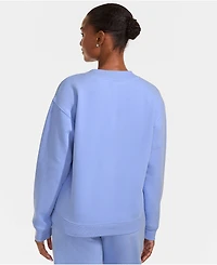 Lands' End Women's Long Sleeve Serious Sweats V-neck Sweatshirt