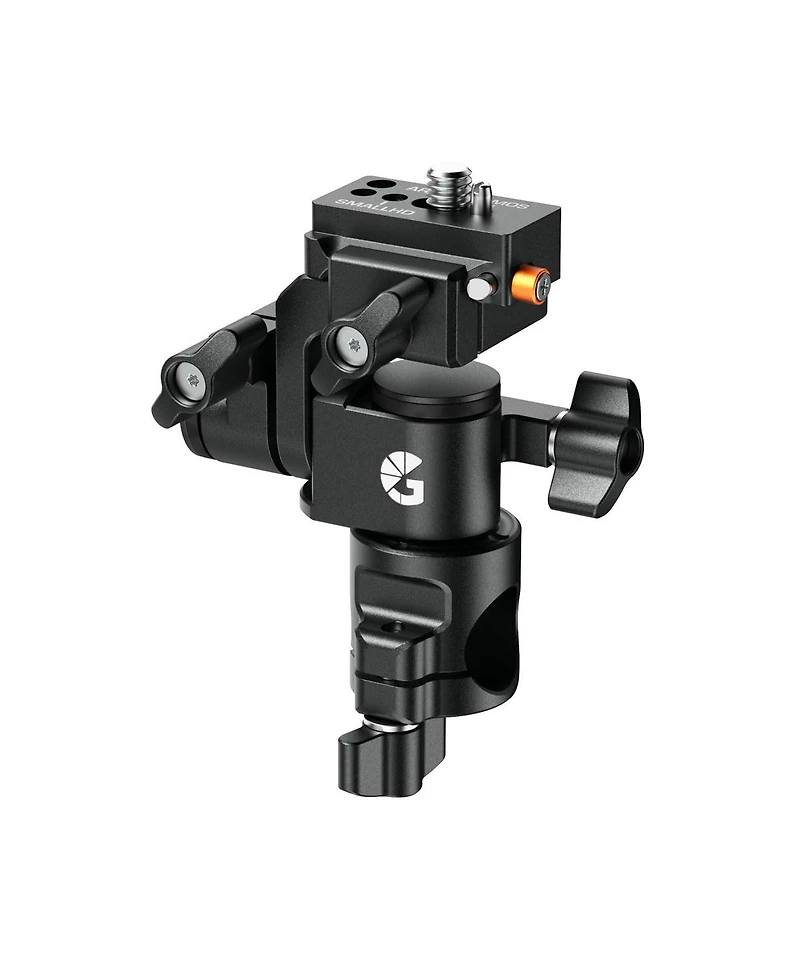 Bright Tangerine 15mm Universal Monitor Mount with Quick Release Nato Rail