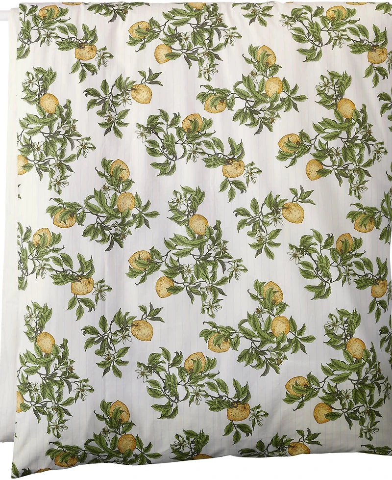 Lands' End 300 Thread Count Cotton Smooth Percale Duvet Bed Cover