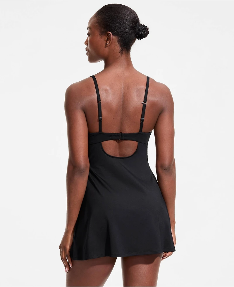 Lands' End Women's Underwire Lifting Swim Dress