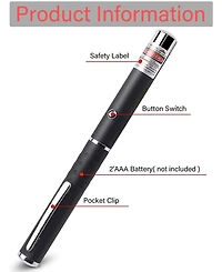 Zeus and Ruta 3 Pack Laser Pointer Pen For Cats With Green Blue Red Light Visible Beam Interactive Pet Toy Gift