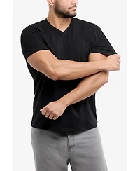 X-Ray Men's Basic V-Neck Short Sleeve T-shirt