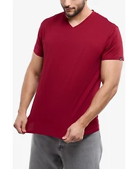 X-Ray Men's Basic V-Neck Short Sleeve T-shirt