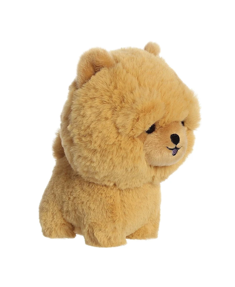 Aurora Small Chow Chow Teddy Pets Playful Plush Toy Brown 7"