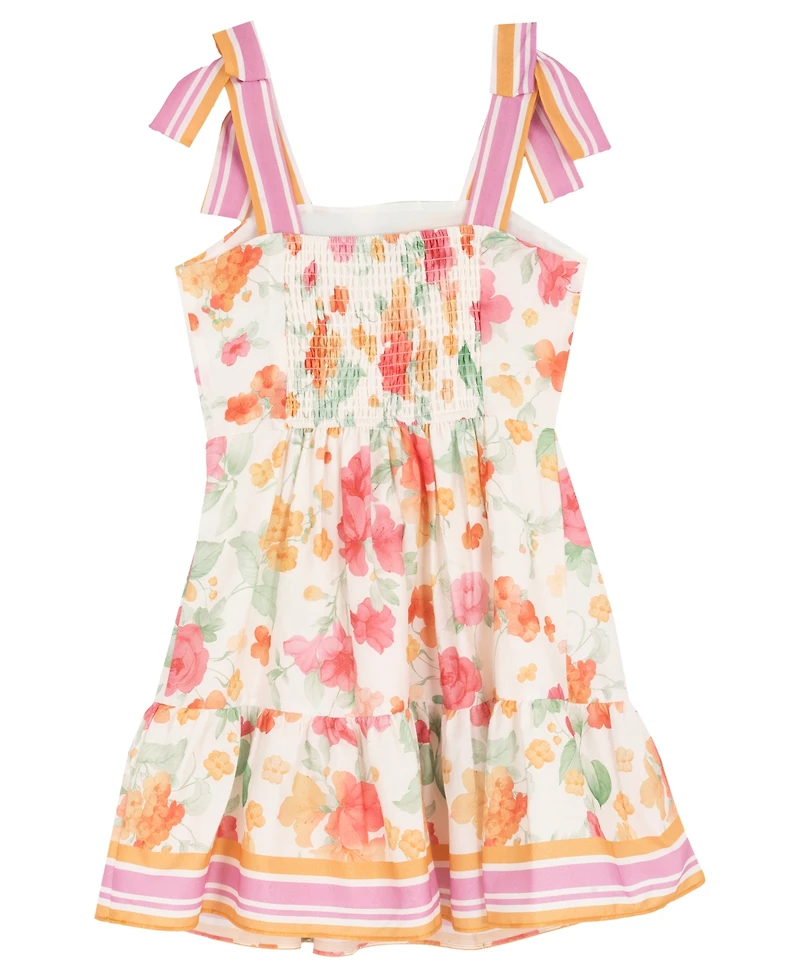 Rare Editions Girls' 7-16 Floral Sleeveless Dress