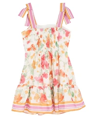 Rare Editions Girls' 7-16 Floral Sleeveless Dress