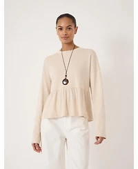 Hush Women's Sana Peplum Jersey Top