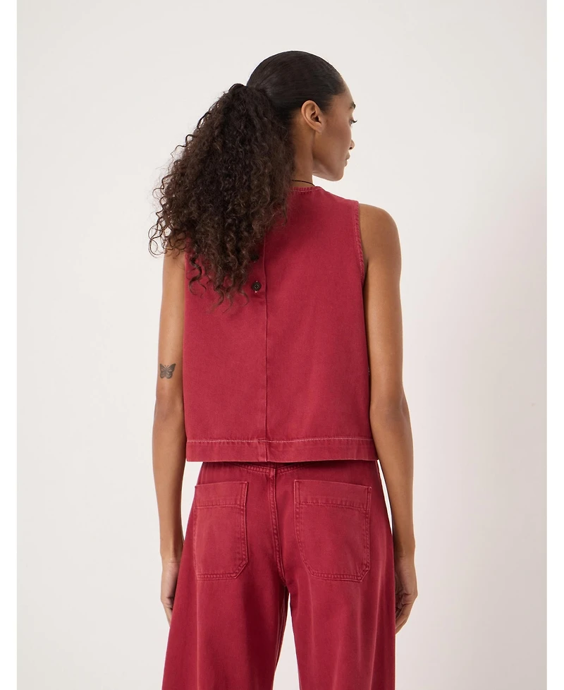 Hush Women's Valerie Denim Shell Top