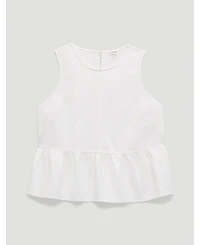 Hush Women's Nomie Linen Blend Peplum Top