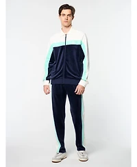 Sergio Tacchini Men's Lazaro Velour Track Jacket